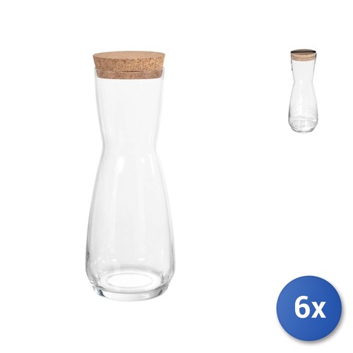 Carafes verre modèle - 6x,