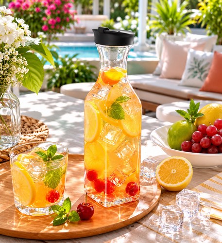 Carafe jus transparente - à, 1l