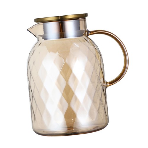 Carafe eau verre avec - à,